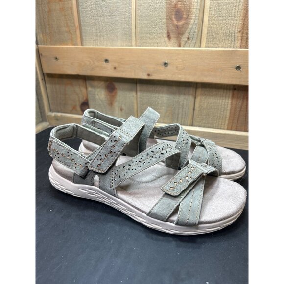 Earth Origins Womens Sandals 9.5W Light Green - Picture 1 of 9